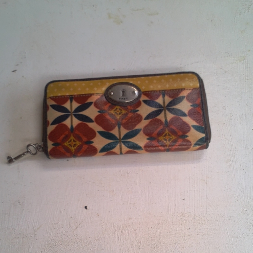 Colorful Geometric Pattern Wallet